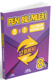 8. SINIF İLK DÖNEM FEN BİLİMLERİ DENEMELERİ