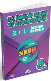 8. SINIF İLK DÖNEM T.C. İNKILAP TARİHİ DENEMELERİ