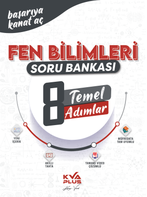 8. SINIF FEN BİLİMLERİ TEMEL ADIMLAR SORU BANKASI