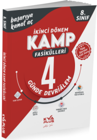 8. SINIF 4 GÜNDE DEVRİALEM İKİNCİ DÖNEM KAMP KİTABI