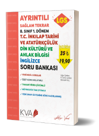 8.SINIF AYRINTILI TEKRAR İNK. DİN İNG. 1. DÖNEM SB