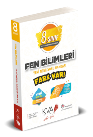 8. SINIF FEN BİLİMLERİ YENİ NESİL SORU BANKASI FARK VAR ! 