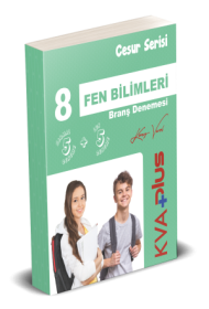 8. SINIF FEN BİLİMLERİ CESUR SERİSİ DENEMELERİ