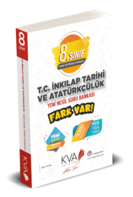 8. SINIF T.C. İNKİLAP TARİHİ YENİ NESİL SORU BANKASI FARK VAR ! 