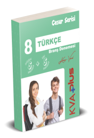 8. SINIF TÜRKÇE CESUR SERİSİ DENEMELERİ
