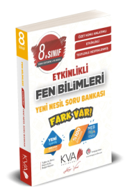 8.SINIF FEN BİLİMLERİ ETKİNLİKLİ FARK VAR SORU BANKASI 